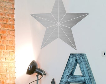 Metal Star Wall Art metal star | etsy Metal Star Wall Art metal star | etsy