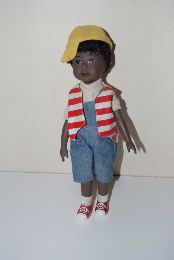 Sandy Dolls 1995 African American Black Boy Doll 11