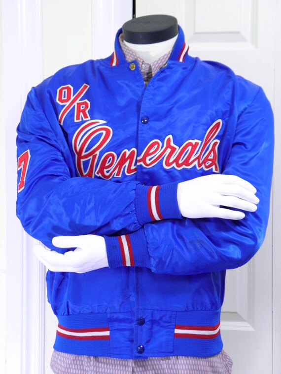 Vintage Men's Sports Team Jacket Generals