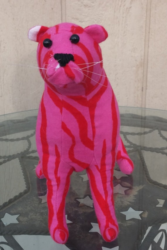 PINK TIGER By CrittersandDolls On Etsy