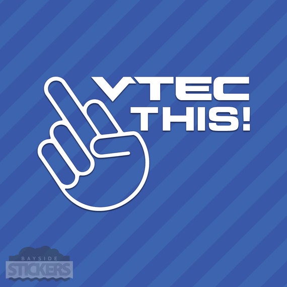 Honda prelude vtec sticker #3