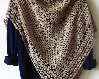 Hourglass Shawl PDF Crochet Pattern