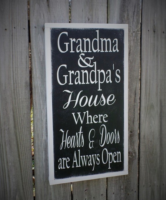 Download Grandparents Sign Mothers Day Gift Wood Sign Wooden Sign Gift