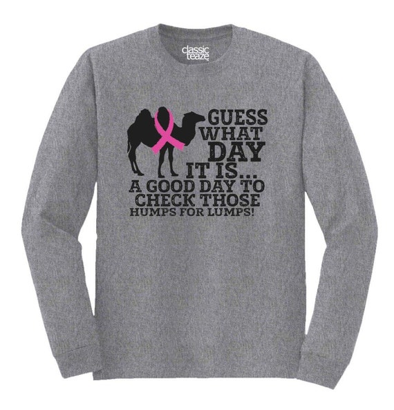 Breast Cancer Shirt Pink Ribbon Shirt Awareness Shirt Hump Day