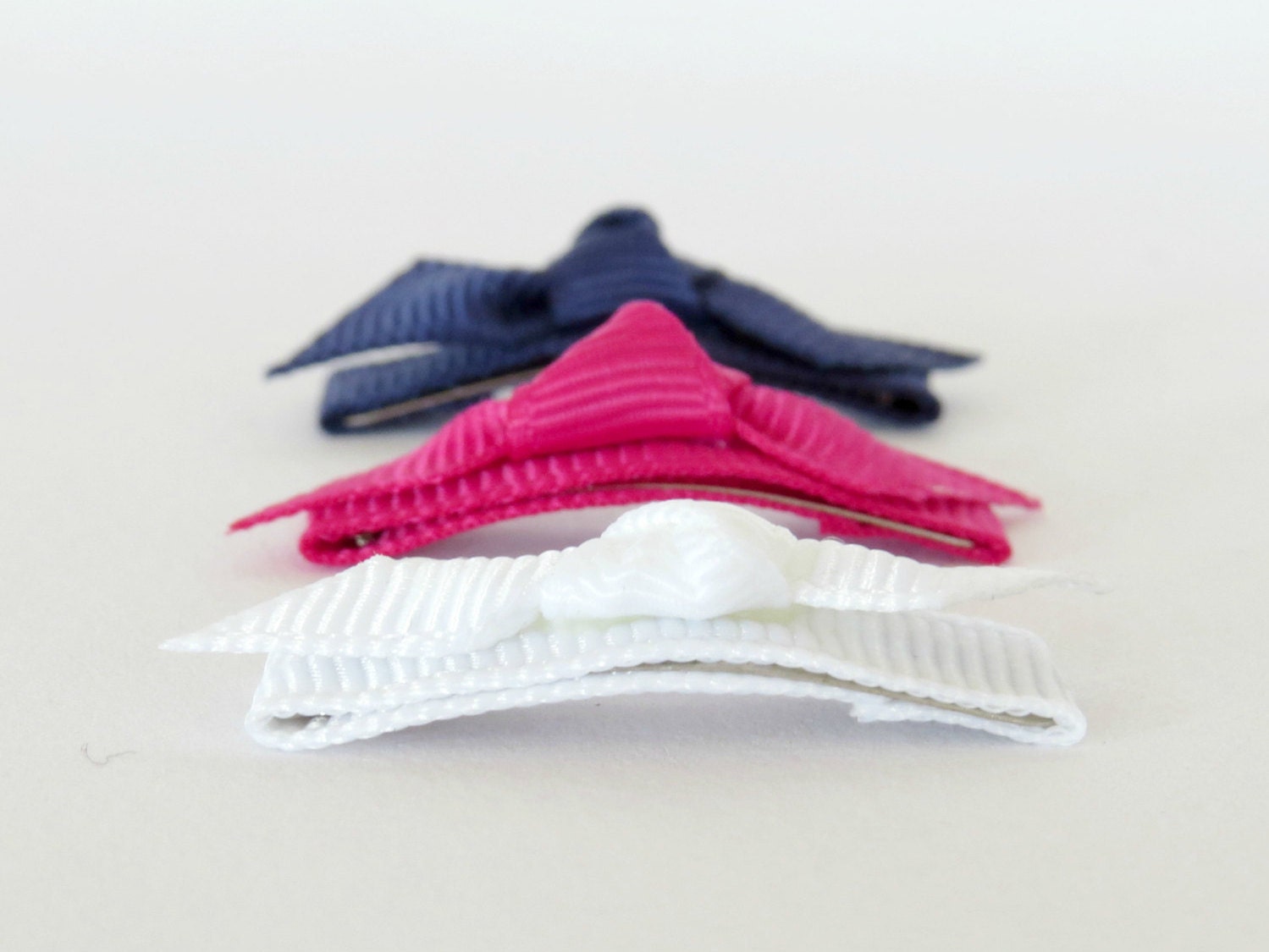 Infant Hair Snap Clip / Tiny Clips / Baby Hair Clips / Pink