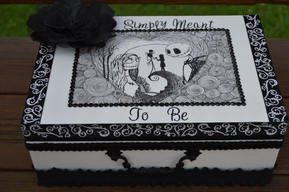 Wedding Box Sally the nightmare before and sally wedding card box Wedding Box Sally the nightmare before and sally wedding card box