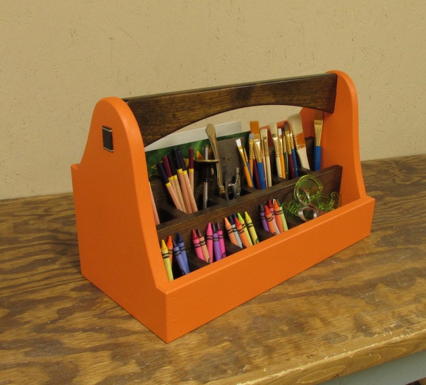 Professional Art Caddy Art Supply Box Crayon Caddy Tool