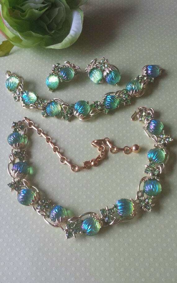 Signed Art Mode Art Jewelry Set Arthur by TheWildVintageRose