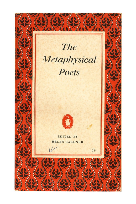 Metaphysical Poets: a beautiful first by BrindledVintageBooks