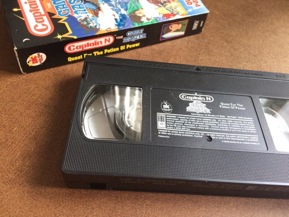 Captain N The Game Master Quest For The Potion Of Power VHS