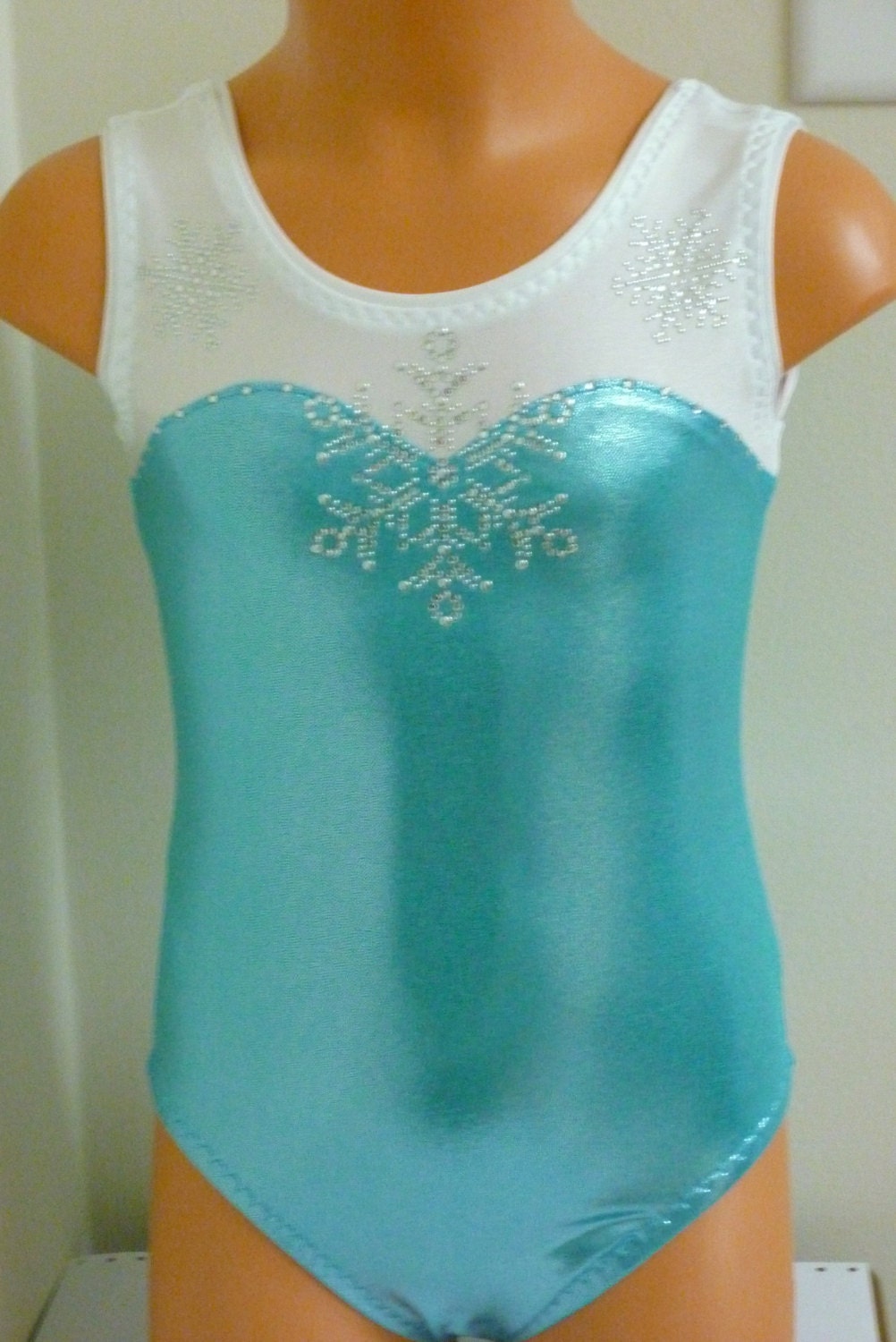 Elsa Frozen Leotard with Bling Sizes 2T 3T Girls 4 16