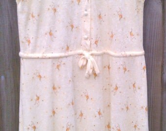 Vintage Size 16 Plus Size 1980s Dress