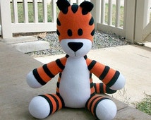 etsy hobbes plush