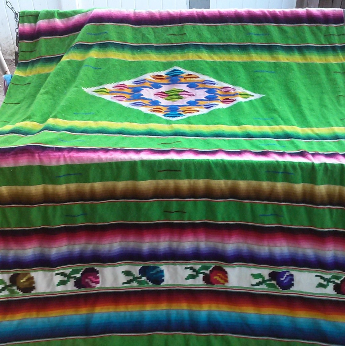 Native American Blanket Hand Woven by PinesNTHINGS on Etsy