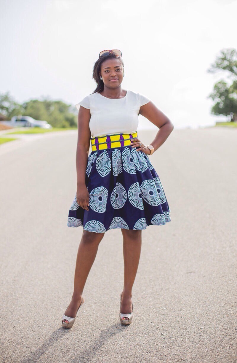 african short skirt