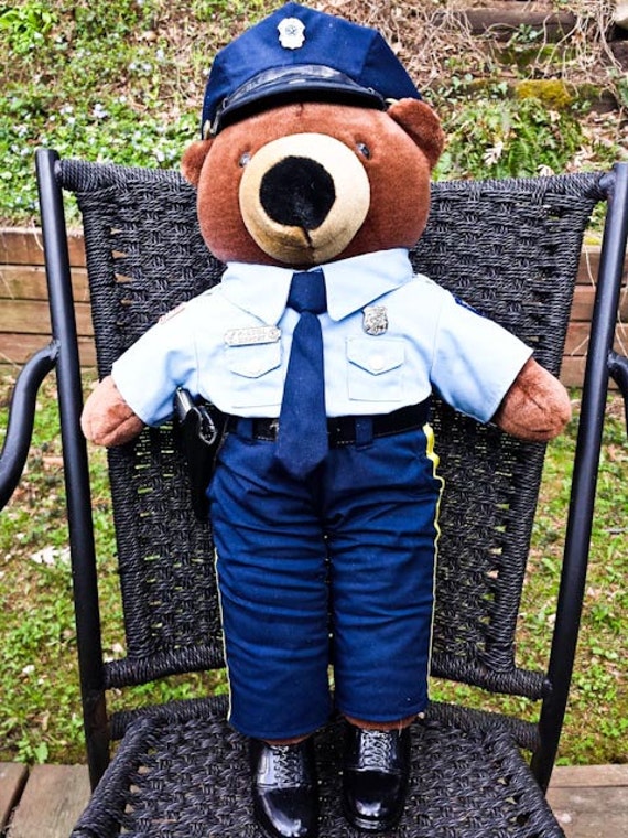 policeman teddy bear