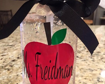 Personalized Hand Sanitizer - Great Teacher Gift