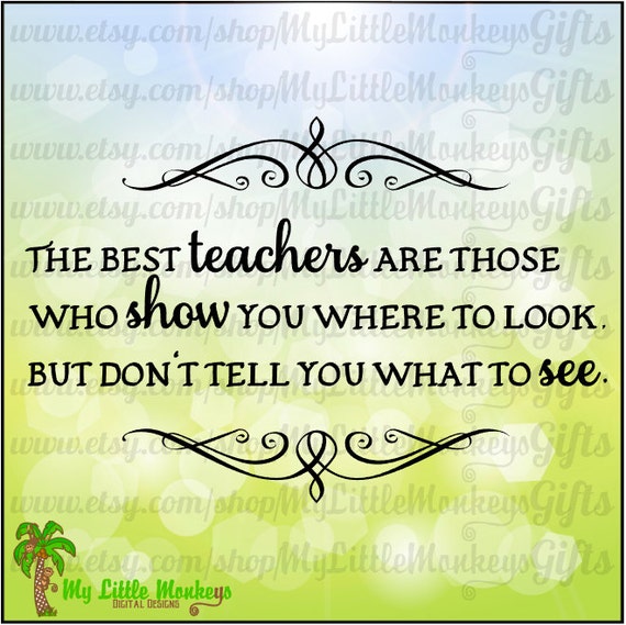 Teacher SVG Inspirational Quote Teacher Gift Teacher