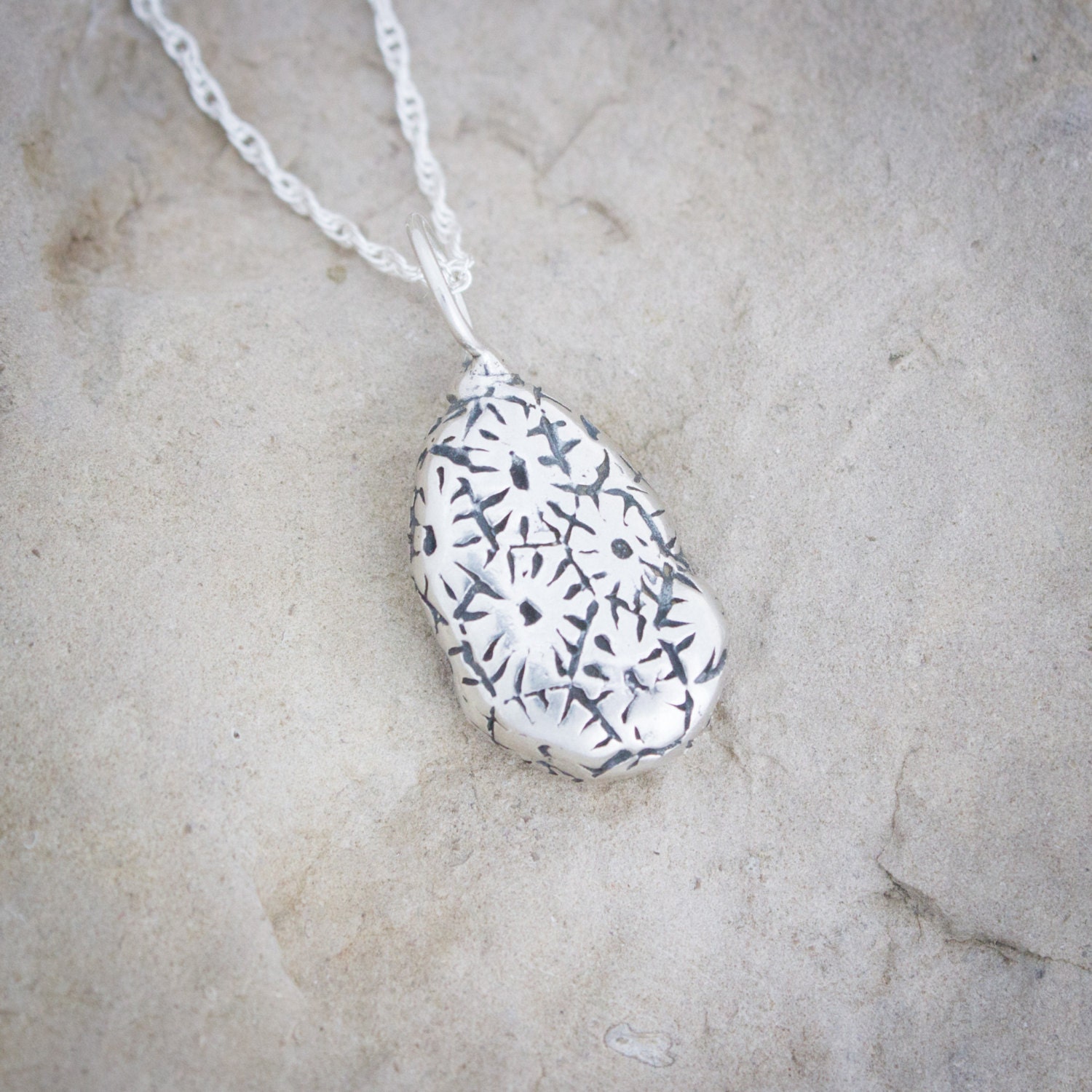 Michigan Jewelry Petoskey Stone Jewelry sterling silver