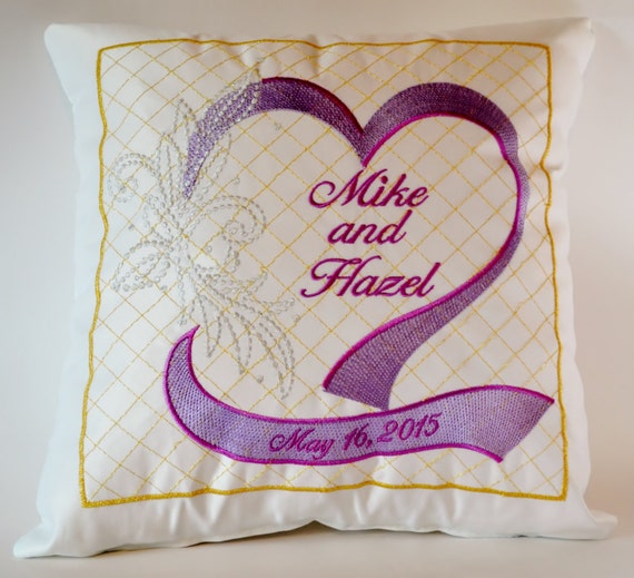 Items similar to Wedding Pillow on Etsy