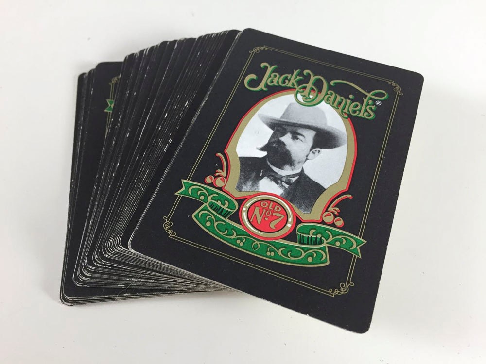 Vintage Jack Daniels Playing Cards Old No. 7 by LivingAVntgLife