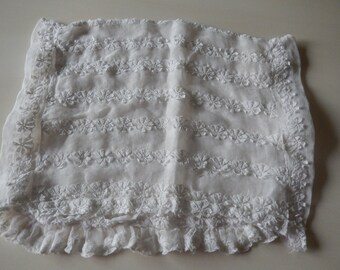 VINTAGE FRENCH PILLOWCASE