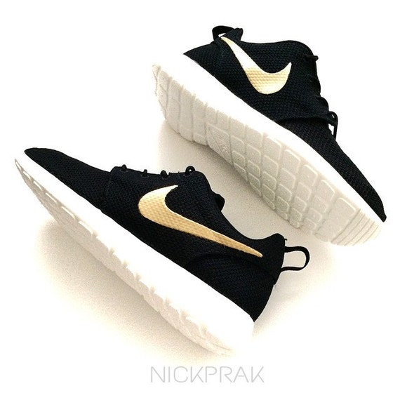 red nike with gold swoosh