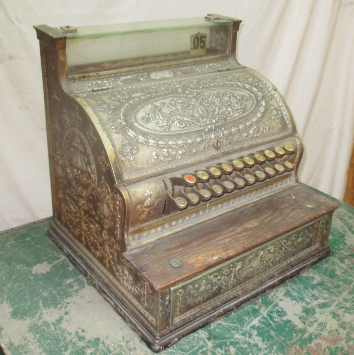 NCR 333 National Cash Register Vintage Country Store Counter