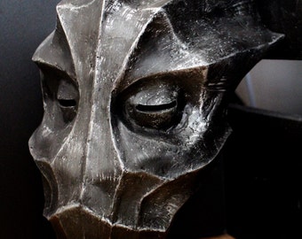 Skyrim inspired Dragonborn mask handmade replica with free worldwide shipping
