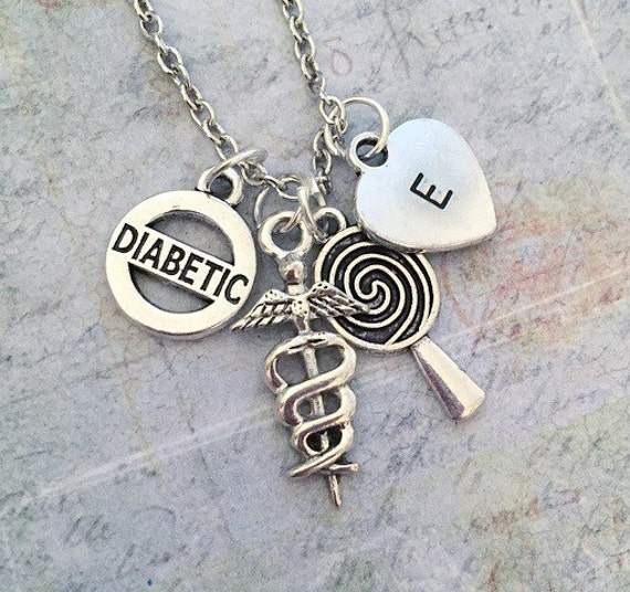 Diabetic Necklace Diabetes Jewelry Chronic Illness Jewelry