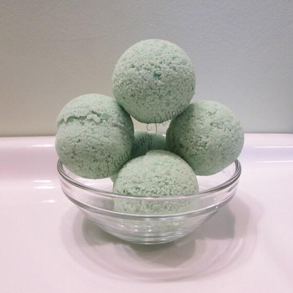 Mini Bath Bombs, Lime Bath Bomb, Small Bath Bomb, Bath Bomb Set, Bath
