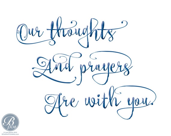 Image result for you are in our thoughts and prayers