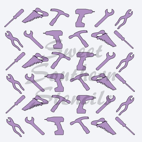 Tools Stencil