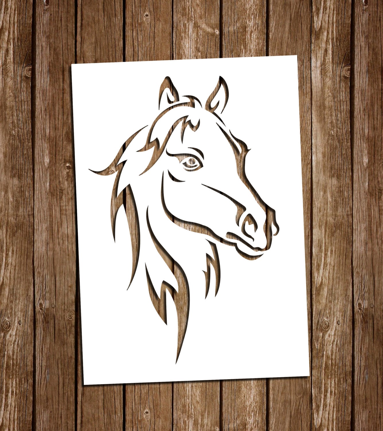 Download Horse SVG Cutting Files PDF Paper Cutting Template Horse