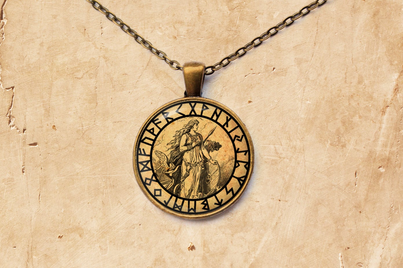 freya jewelry rune necklace occult pendant by sleepycatpendants freya jewelry rune necklace occult pendant by sleepycatpendants