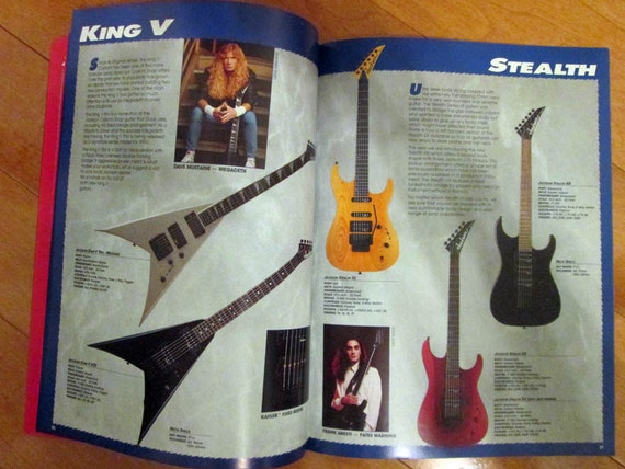 1993 Jackson Guitar Catalogue. 1994 Ibanez By TorontoMusicGear