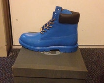 custom glitter timberlands