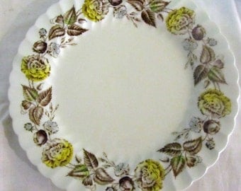 5-Johnson Brothers Fairwood Pattern Dinner Plates--Made in England