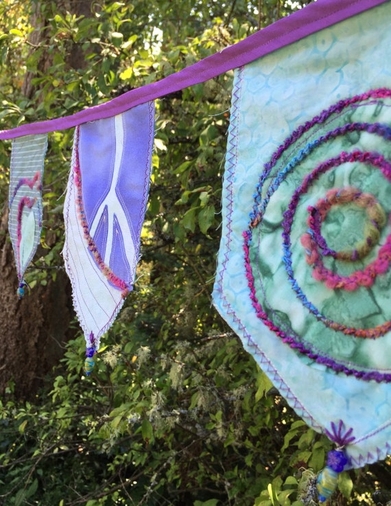 Outdoor decoration boho banner wall art festival flags home