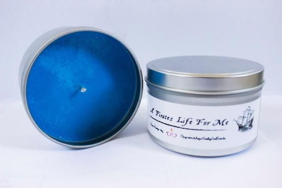 A Pirate's Life for Me (Fruity with Bergamot) - 8 oz Soy Candle