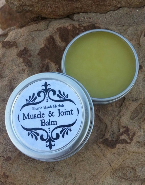 Muscle & Joint Balm for achy joints by PrairieHawkBotanica
