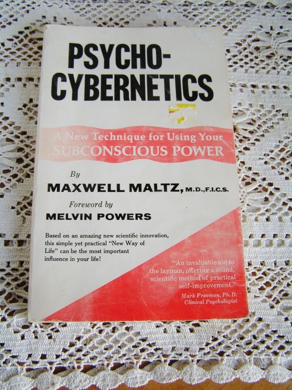 Vintage Psycho Cybernetics Book by Maxwell Maltz M.D.