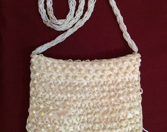 Vintage Walborg Pearl Beaded Purse - perfect for a wedding
