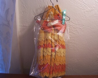 Vintage Crepe Paper Doll Dress