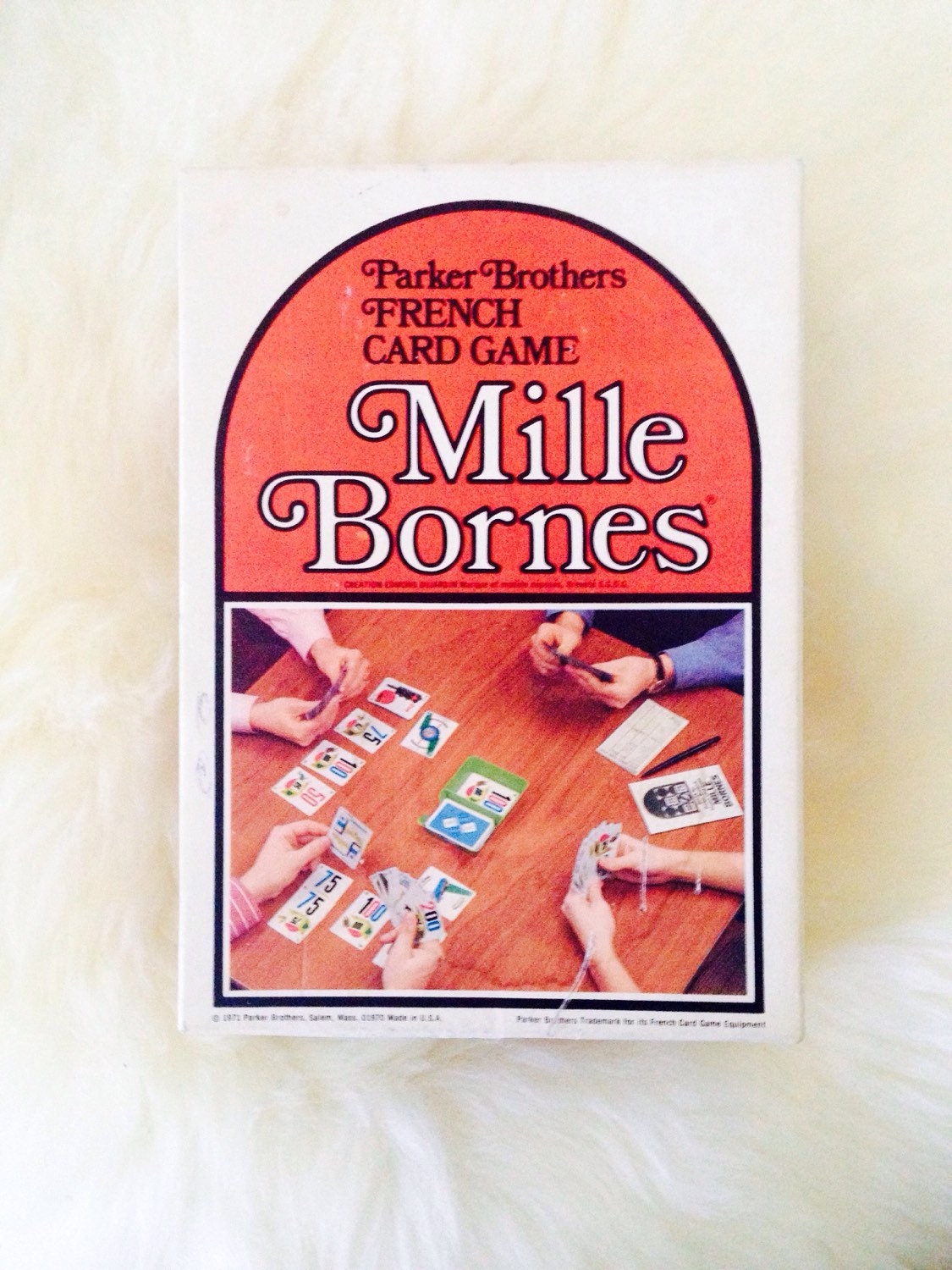 Mille Bornes French Card Game by RobinsonNest on Etsy