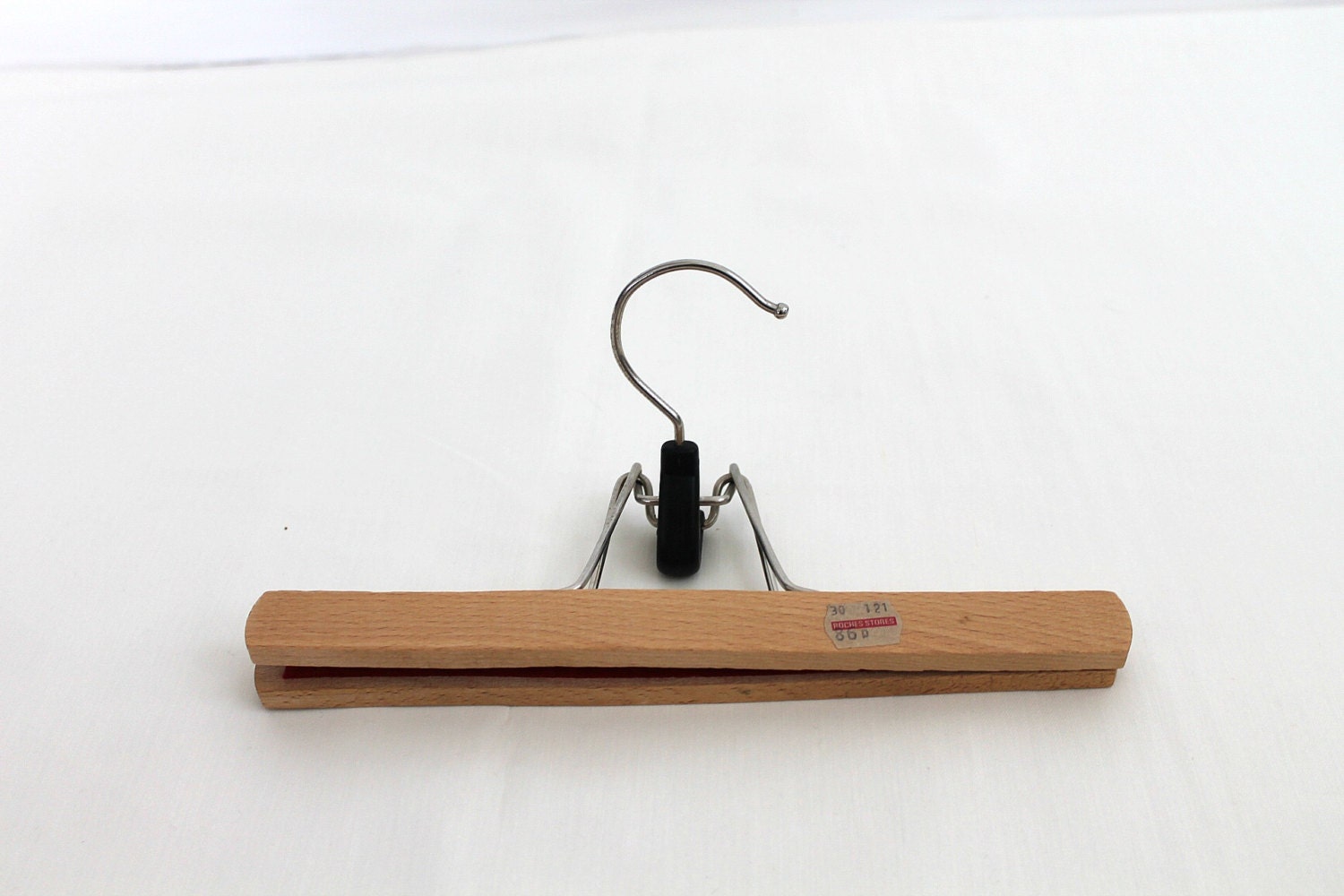 Vintage Wood Pant, Skirt Hanger, Clamp Hanger, Wall Display, Art