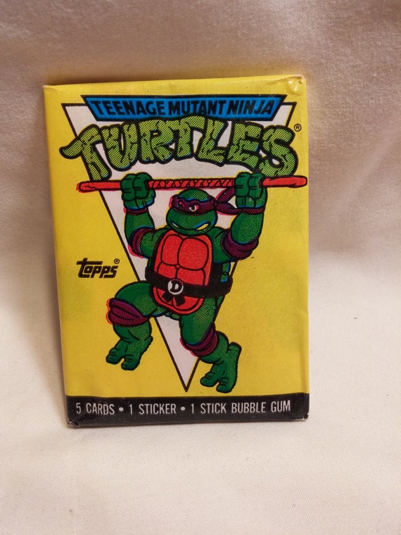 Topps 1989 Teenage Mutant Ninja Turtles TMNT by ThriftbyMail