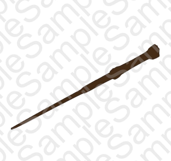 Free SVG Silhouette Harry Potter Wand Svg 6392+ Best Quality File
