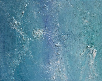 Print of Original Oil Painting "BlueSkys"