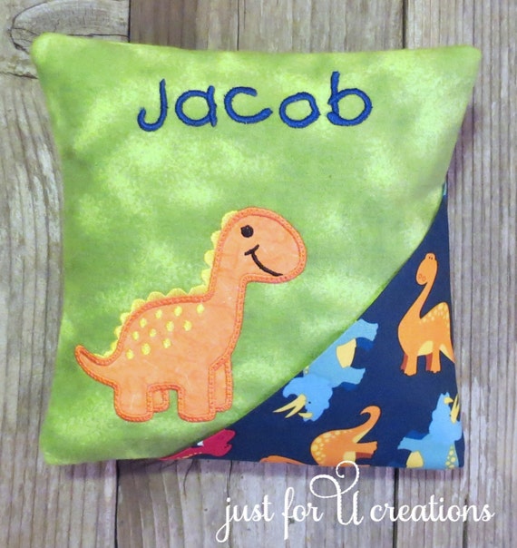 dinosaur tooth fairy pillow